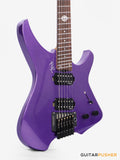 Aguda Black Hole Headless Electric Guitar Mahogany Body Ebony Fretboard - Metallic Purple