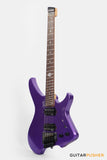 Aguda Black Hole Headless Electric Guitar Mahogany Body Ebony Fretboard - Metallic Purple