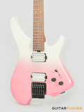 Aguda Musicboy Headless Electric Guitar Alder Body Roasted Maple Fretboard - Sakura Fade