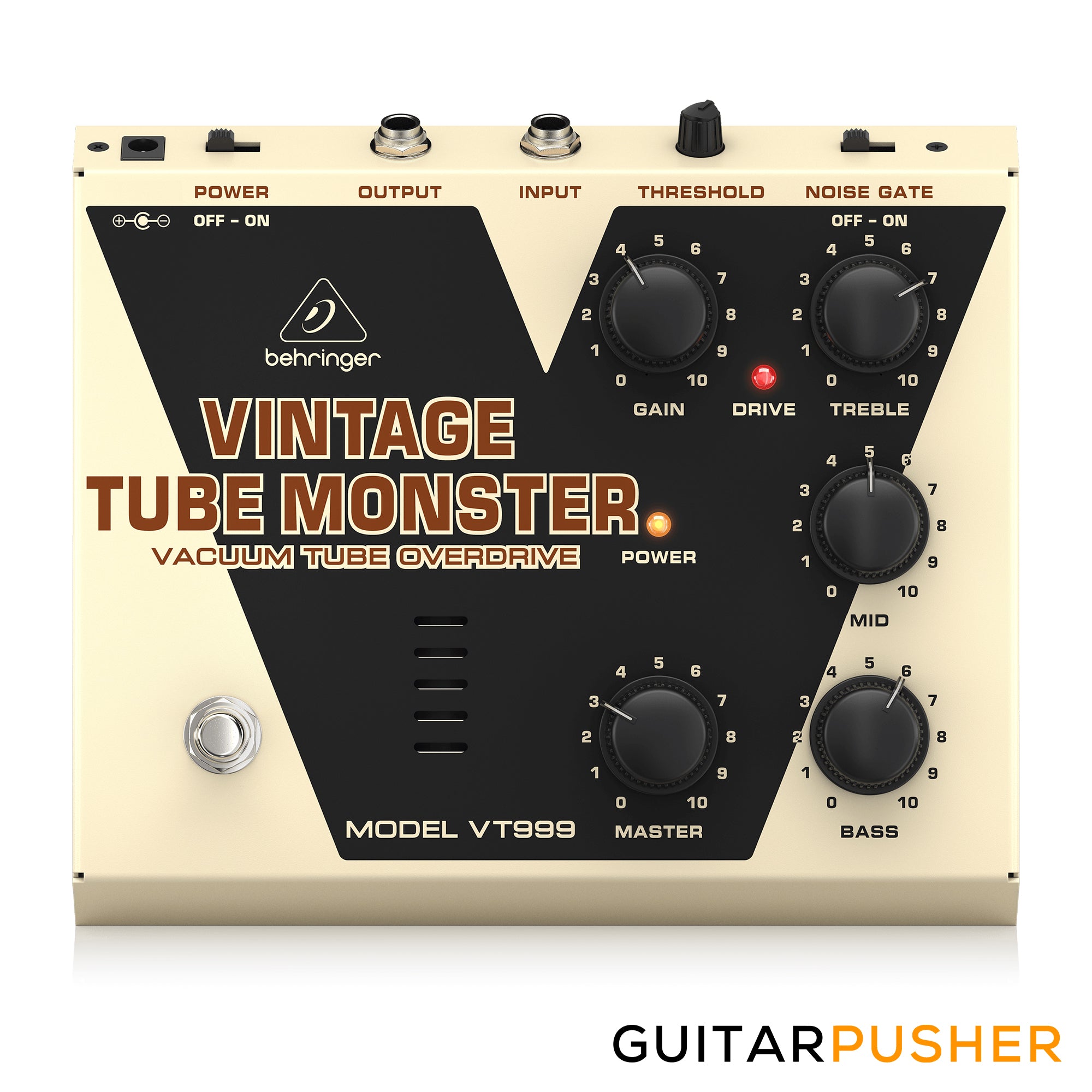 Behringer VT999 Classic Vacuum Tube Overdrive Effects Pedal