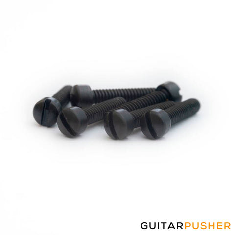 Bareknuckle Humbucker Pole Screw 6 pcs, Short (17.5mm) - Black