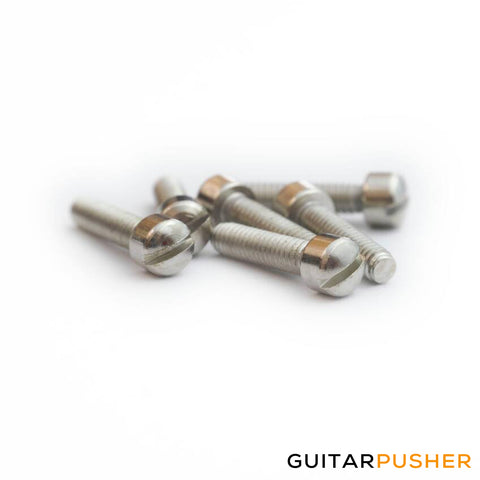 Bareknuckle Humbucker Pole Screw 6 pcs, Long (22.3mm) - Nickel