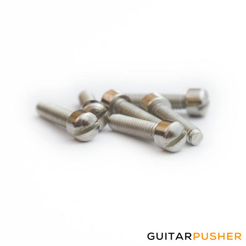 Bareknuckle Humbucker Pole Screw 6 pcs, Short (17.5mm) - Nickel