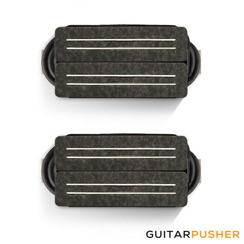 Bareknuckle Black Hawk Calibrated Humbucker Pickup Set, Alnico Bridge, Black