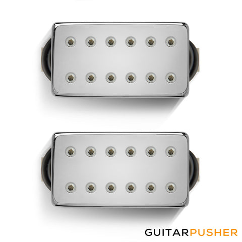 Bareknuckle Juggernaut Calibrated Humbucker Set, Chrome Covered, Nickel Bolts