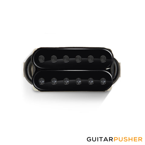 Bareknuckle Ragnarok Bridge Humbucker Pickup, Open Black Coils w/ Black Screw Pole Pieces, 53mm F-spaced