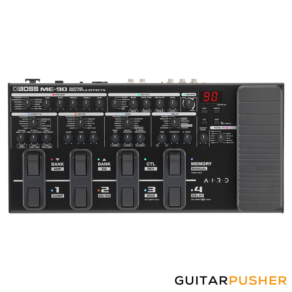Boss ME-90 Guitar Multi-Effects Processor Pedal – GuitarPusher