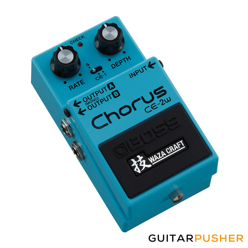 Boss CE-2W Waza Craft Chorus Guitar Effect Pedal – GuitarPusher