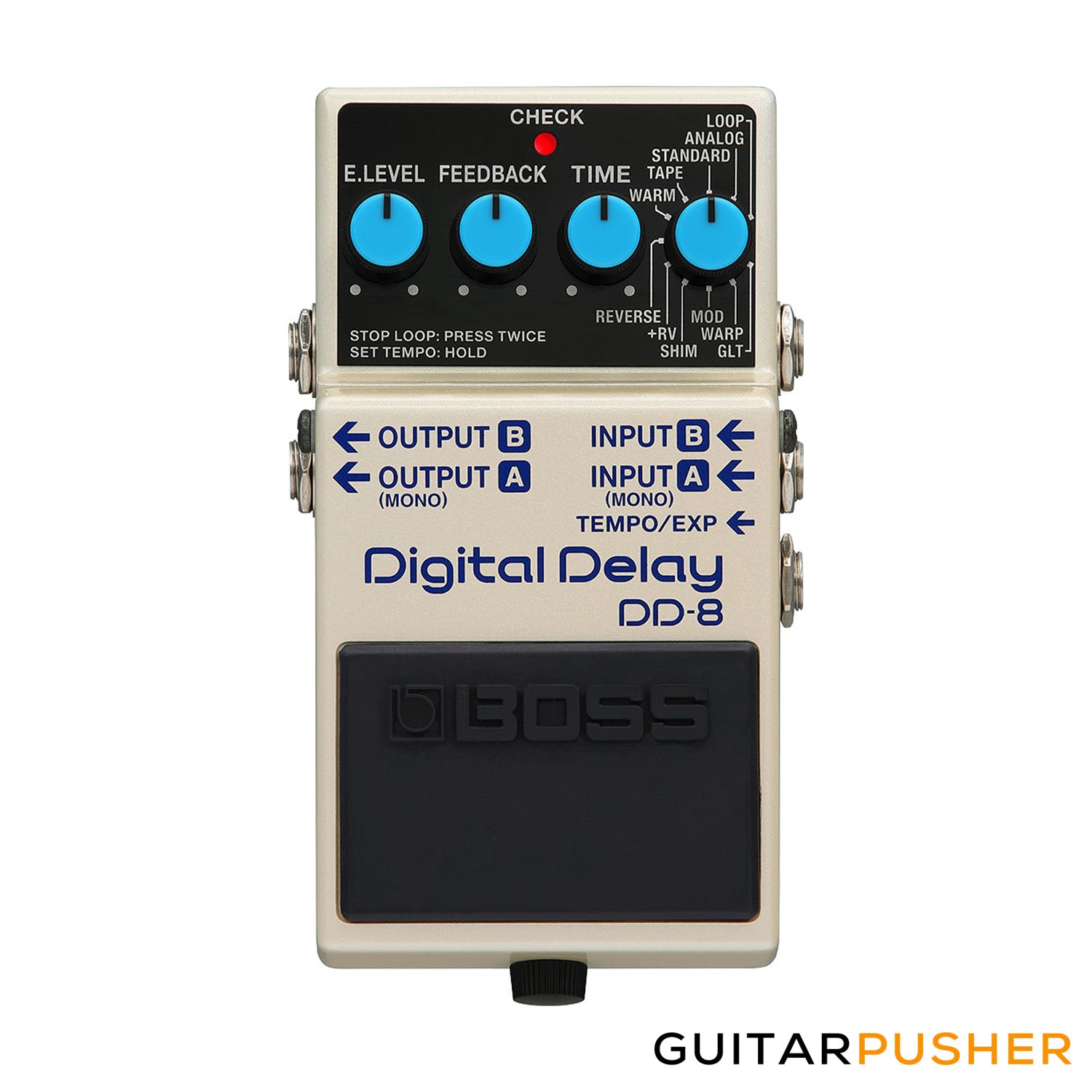 Boss DD-8 Digital Delay Guitar Effect Pedal – GuitarPusher