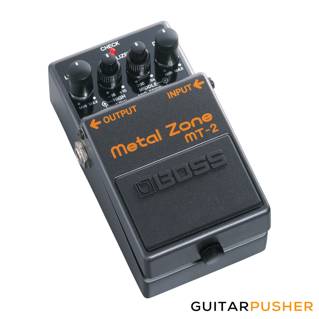 Boss MT-2 Metal Zone Distortion Guitar Effect Pedal – GuitarPusher