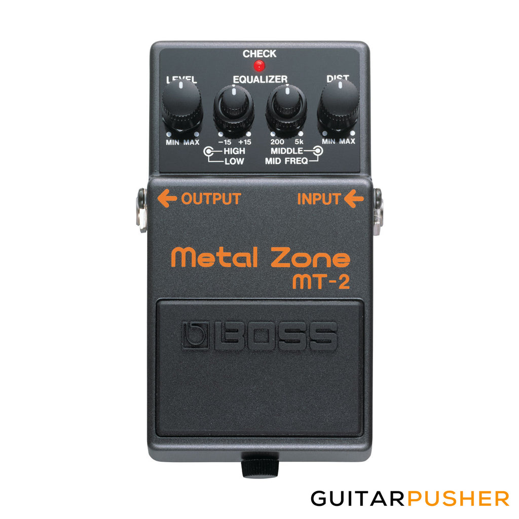 Boss MT-2 Metal Zone Distortion Guitar Effect Pedal – GuitarPusher