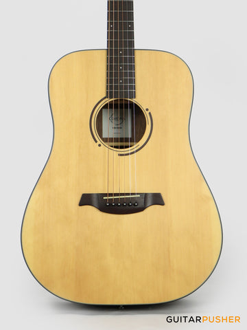 Corona Guitars CD-1000 Solid Sitka Spruce Top Indian Rosewood Dreadnought Acoustic Guitar w/ Gig Bag - Natural