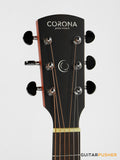 Corona Guitars CD-1000 Solid Sitka Spruce Top Indian Rosewood Dreadnought Acoustic Guitar w/ Gig Bag - Natural