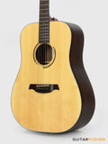 Corona Guitars CD-1000 Solid Sitka Spruce Top Indian Rosewood Dreadnought Acoustic Guitar w/ Gig Bag - Natural