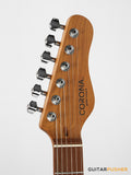 Corona Guitars Modern Plus (HH) S-Style Electric Guitar w/ Gig Bag - Shell Pink