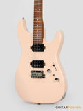 Corona Guitars Modern Plus (HH) S-Style Electric Guitar w/ Gig Bag - Shell Pink