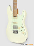 Crafter Guitars Charlotte S VVS MP MW, S-Style HSS Electric Guitar, Roasted Maple Neck/Roasted Maple Fingerboard, w/ Gig Bag - Malty White