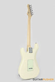 Crafter Guitars Modern Seoul S MP MW, S-Style HSS Electric Guitar, Maple Neck/Maple Fingerboard, w/ Gig Bag - Malty White