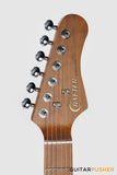 Crafter Guitars Modern Sera S VVS MP DB, S-Style Electric Guitar, Roasted Maple Neck/Roasted Maple Fingerboard, w/ Gig Bag - Day Blue
