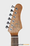 Crafter Guitars Modern Sera S VVS RS AG, S-Style Electric Guitar, Roasted Maple Neck/Laurel Fingerboard, w/ Gig Bag - Ara Green