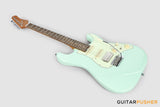 Crafter Guitars Modern Sera S VVS RS AG, S-Style Electric Guitar, Roasted Maple Neck/Laurel Fingerboard, w/ Gig Bag - Ara Green