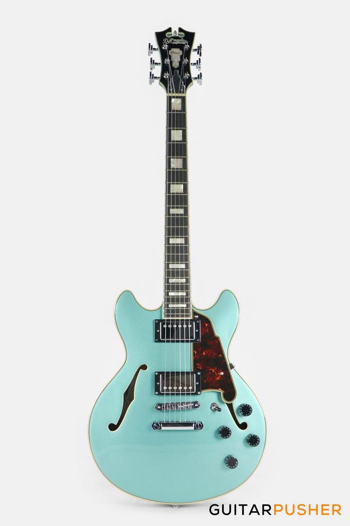 D'Angelico Premier Mini DC Ocean Turquoise Electric Guitar