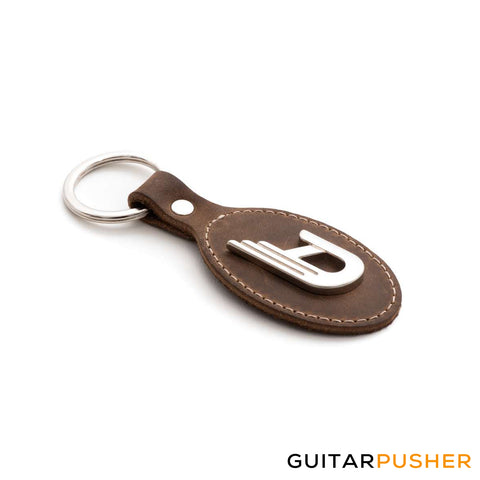 Duesenberg Guitars Metal Logo Keychain (ADKEY) Brown
