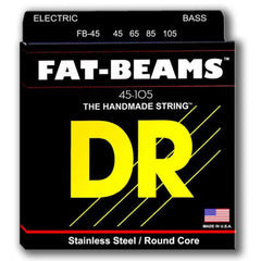DR Fat-Beams 4-String Stainless Steel Bass Strings