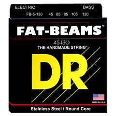 DR Fat-Beams 5-String Stainless Steel Bass Strings