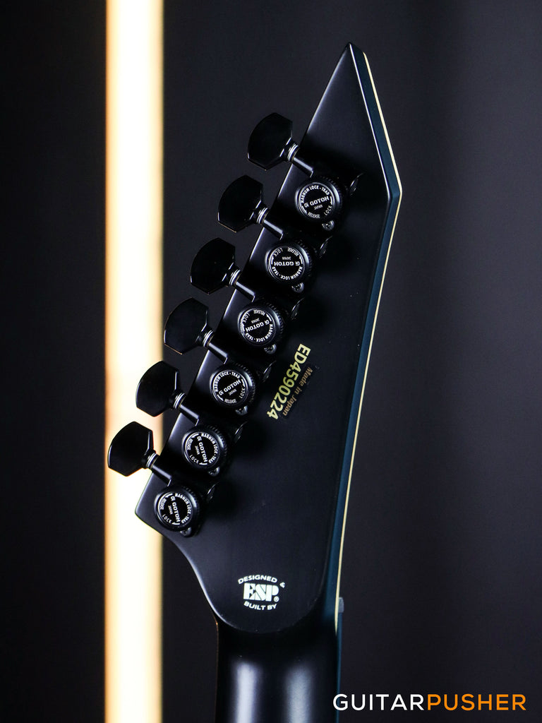 Edwards E-M-II CTM Modern Electric Guitar - Denim Blue – GuitarPusher