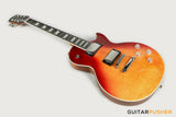 Epiphone Les Paul Modern Figured Electric Guitar - Magma Orange Fade