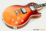 Epiphone Les Paul Modern Figured Electric Guitar - Magma Orange Fade