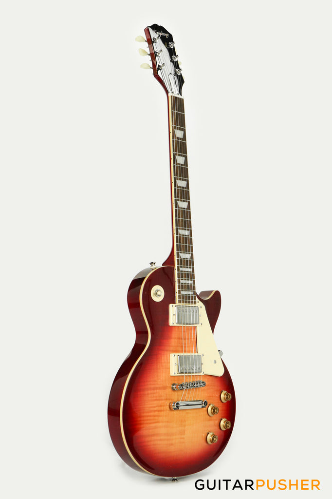 Epiphone Les Paul Standard 50's Electric Guitar - Heritage Cherry Sunb –  GuitarPusher