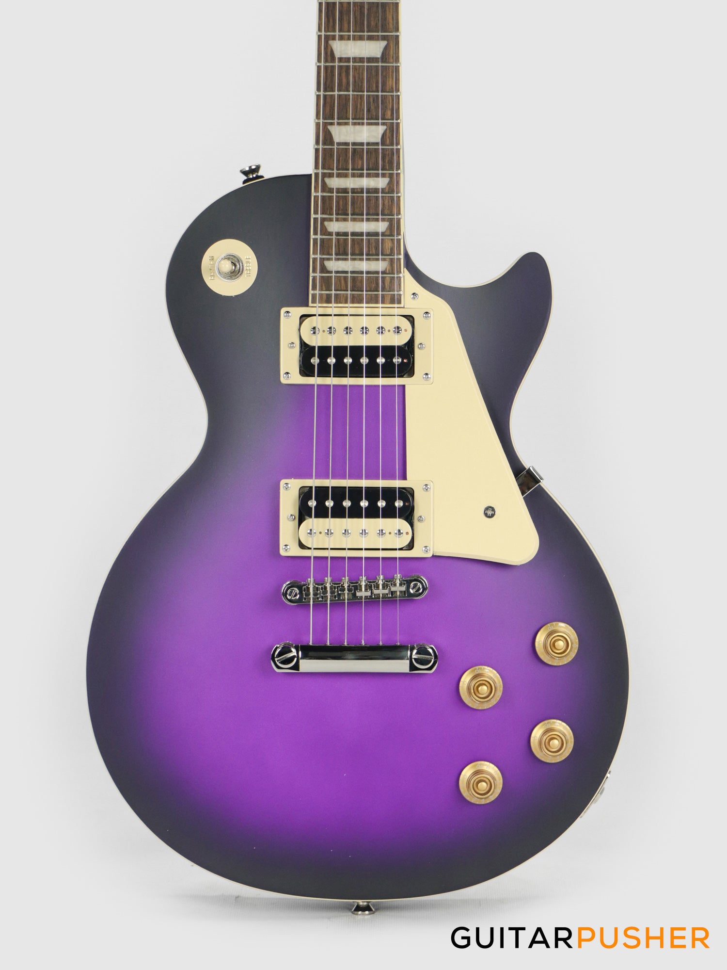 Epiphone Les Paul Classic Worn Electric Guitar - Purple – GuitarPusher