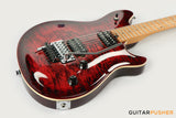 EVH Wolfgang Special Quilt Maple Top, Baked Maple Fretboard Electric Guitar - Sangria