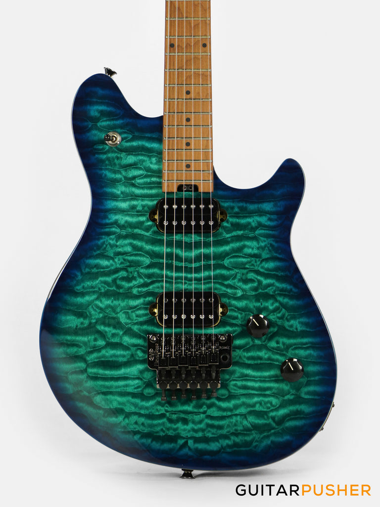 ギター EVH Wolfgang Special QM Chlorine Burst EVH Wolfgang Special QM Baked Maple Fingerboard Chlorine Burst