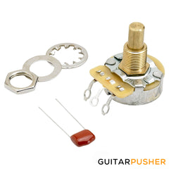 Fender Potentiometer, Volume or Tone, 3/8", Resistance: 500K