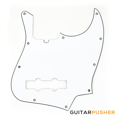 Fender 10-Hole Contemporary Jazz Bass Pickguard (White) 099-1335-000