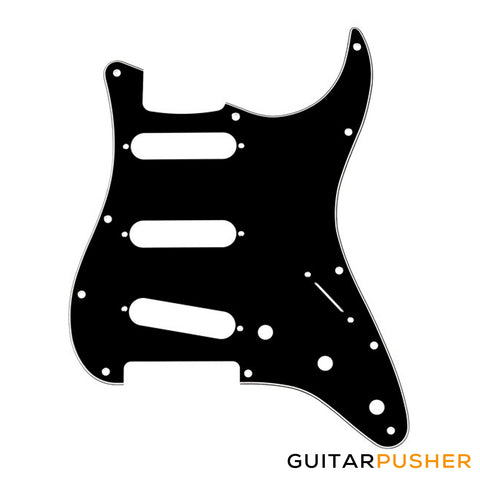 Fender 11-Hole Modern-Style Strat Pickguard (Black) 099-1359-000
