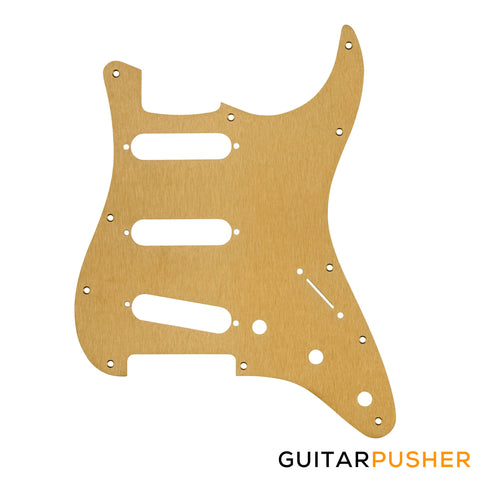 Fender 11-Hole Modern Single Ply Strat Pickguard (Anodized Gold) 099-2139-000