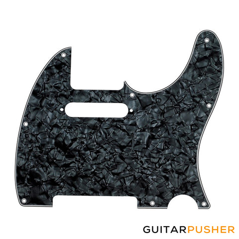 Fender 8-Hole Mount Multi-Ply Tele Pickguard (Black Moto) 099-2151-000