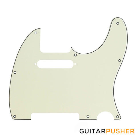 Fender 8-Hole Mount Multi-Ply Tele Pickguard (Mint Green) 099-2154-000