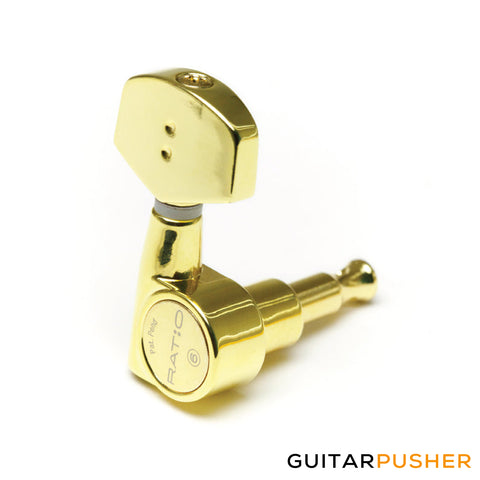 Graphtech Ratio Electric 3+3 Contemporary 2 Pin - Gold PRN-2311-G0