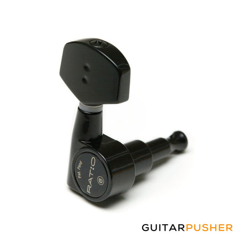 Graphtech Ratio Acoustic 3+3 Contemporary 2 Pin - Black PRN-2411-BO