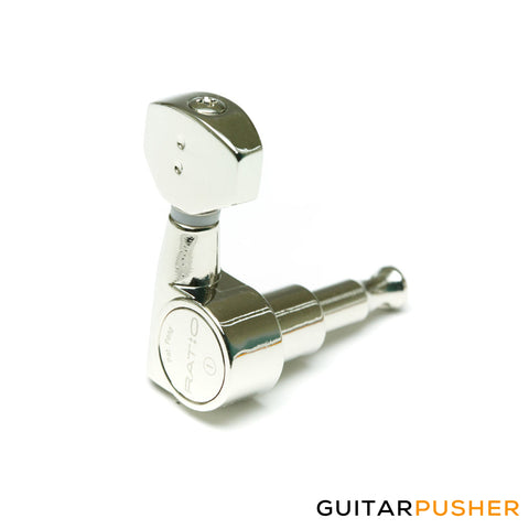 Graphtech Ratio Electric 6 In-Line Contemporary Mini - Nickel PRN-2721-N0