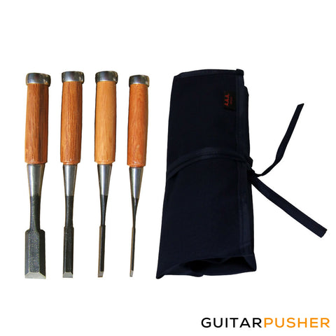Hosco TL-INM-SET4 Japanese Chisel set (TL-INM3, TL-INM6, TL-INM12, TL-INM24)
