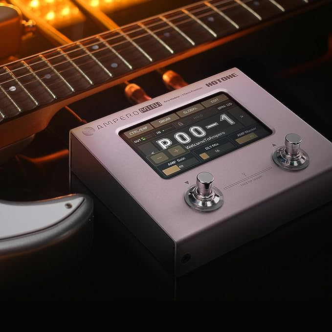 ギター Hotone Ampero Min Hotone Ampero Mini Guitar Pedal - Terry Carter Music Store