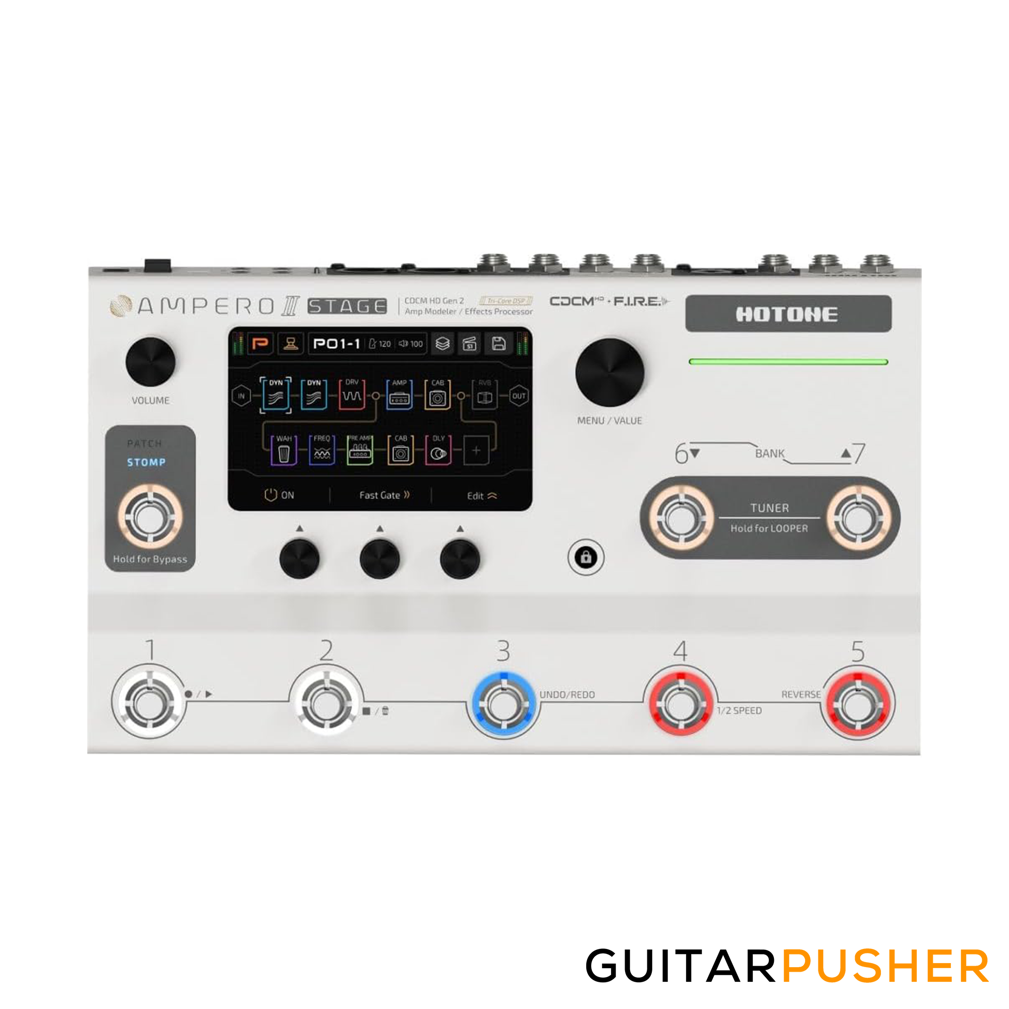 Hotone MP-380 Ampero II Stage Amp Modeler & Multi-Effects