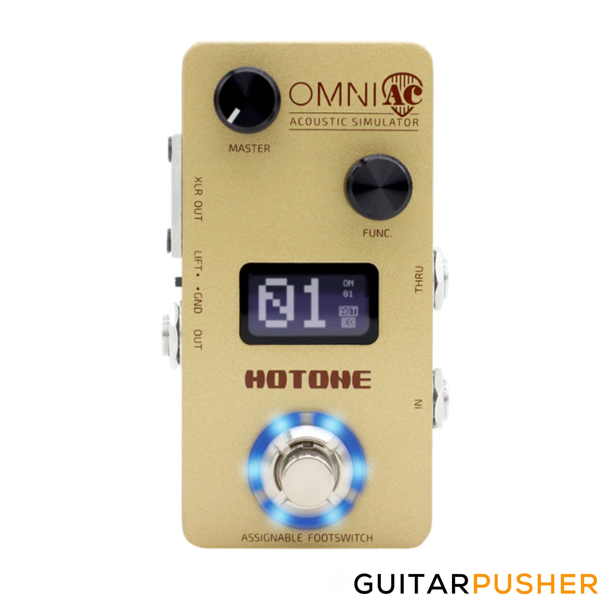 Hotone OMP-5 Omni AC Acoustic Simulator – GuitarPusher