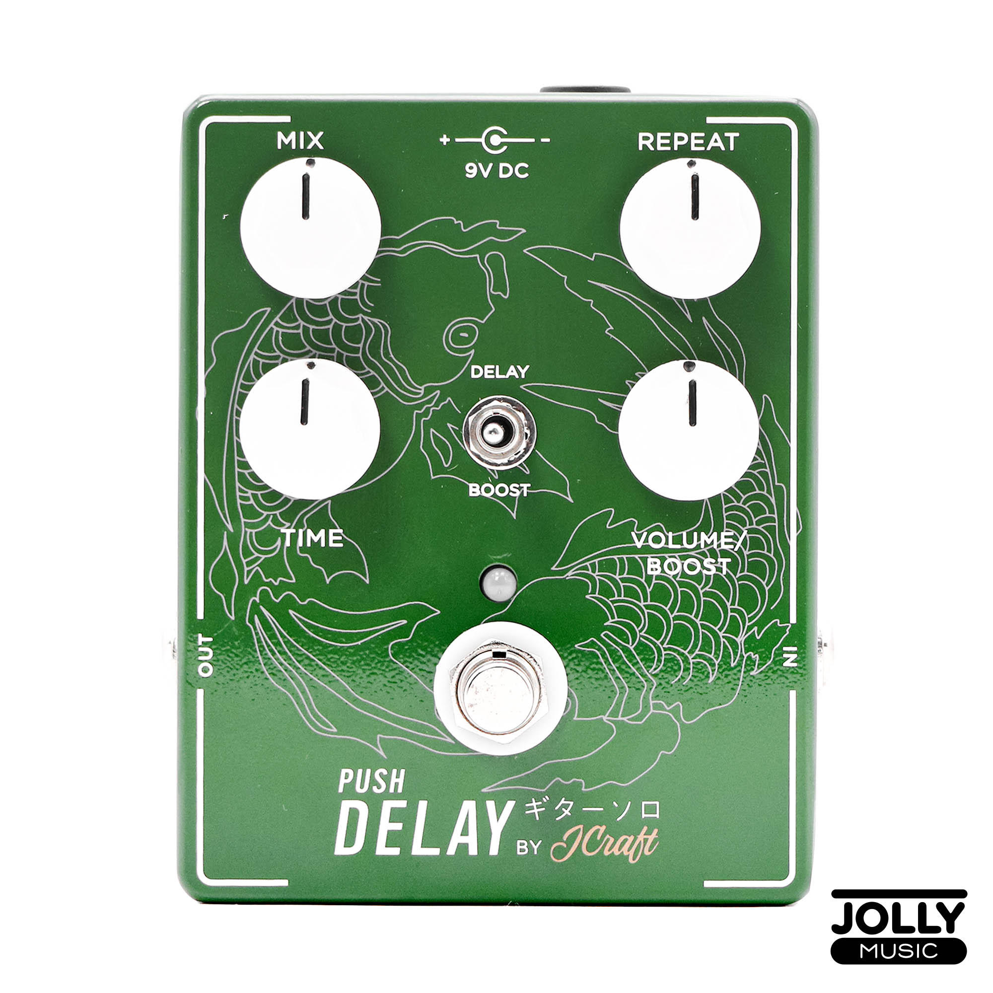 boost delay pedal JCraft Push Delay Clean Boost / Analog Delay Pedal – GuitarPusher